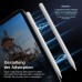 YOUKUKE ID733 Active Stylus Pen Pencil White with Hidden Charging Port for iPad 2018-2022