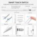 YOUKUKE ID733 Active Stylus Pen Pencil White with Hidden Charging Port for iPad 2018-2022