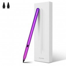 YOUKUKE AX10 Active Stylus Pen Pencil Gradient Purple Aluminum Body for iPad 2018-2022