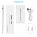 YOUKUKE ID716 Active Stylus Pen Pencil for iPad 2018-2021 with Palm-Rejection / Tilt Drawing / 3 LED