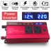 YOUKUKE Car Power Inverter 650W/1500W DC 12V to AC 220V Transformer with LED Display