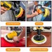 YOUKUKE 3-Inch 22Pcs Polishing Sponge Car Set for Car Polishing Attachment