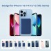 YOUKUKE D003P Magnetische Wireless Powerbank 10000mAh Kompatibel mit iPhone 15/14/13/12 alle Serien