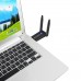 YOUKUKE 2in1 Wireless USB 3.0 WiFi Adapter 1300Mbps 2.4G/5.8G Bluetooth 5.0 5Dbi Antenna