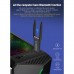 YOUKUKE 2in1 Wireless USB 3.0 WiFi Adapter 1300Mbps 2.4G/5.8G Bluetooth 5.0 5Dbi Antenna