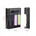 YOUKUKE D4 LCD Smart Battery Charger 4 Slots for 18650 21700 26650 AA AAA Nimh Batteries