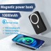 YOUKUKE Portable Magnetic Battery 10000mAh Magsafe Wireless Power Bank for iPhone 15/14/13/12 All Series