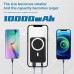 YOUKUKE Portable Magnetic Battery 10000mAh Magsafe Wireless Power Bank for iPhone 15/14/13/12 All Series