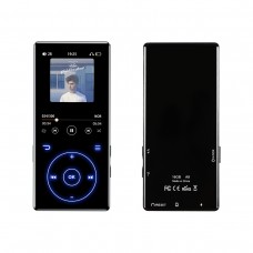 YOUKUKE 2.4" Bluetooth 5.0 MP3 Player 16GB MP4 Touchable Button Hi-Fi Sound Music FM