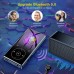 YOUKUKE 2.4" Bluetooth 5.0 MP3 Player 16GB MP4 Touchable Button Hi-Fi Sound Music FM