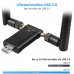 YOUKUKE USB 3.0 WiFi Adapter Wireless Network Dual Band 1200Mbps 5dBi Antenna for PC