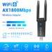 YOUKUKE 802.11ax 1800Mbps Wireless USB WiFi 6 Adapter for Desktop PC Laptop 