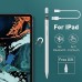 YOUKUKE P7-L Active Stylus Pen for iPad 2018-2021 with Built-in Lightning Charging Port 