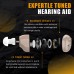 YOUKUKE Rechargeable ITE Hearing Aids Device Elderly Sound Amplifier Deafness with Case