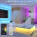 YOUKUKE Flexibel WiFi Neon RGB LED Streifen mit Fernsteuerung und App-Kontrolle (5m)