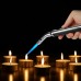 YOUKUKE Candle Lighter Refillable Long Jet Lighters for BBQ, Stove, Kitchen, Camping (Sold Without Fuel)