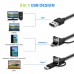 YOUKUKE 3in1 Endoscope Inspection Camera HD  for Android Phone Tablet PC Computer (5m Cable)