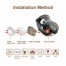 YOUKUKE 17in1 Full Face Respirator Reusable Gas Cover Organic Vapor Mask 