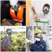 YOUKUKE 17in1 Full Face Respirator Reusable Gas Cover Organic Vapor Mask 