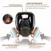 YOUKUKE 17in1 Full Face Respirator Reusable Gas Cover Organic Vapor Mask 