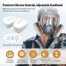 YOUKUKE 17in1 Full Face Respirator Reusable Gas Cover Organic Vapor Mask 