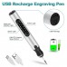 YOUKUKE Electric Engraving Pen Tool Kit USB Rechargeable