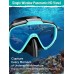 YOUKUKE Snorkel Set Adults Snorkeling Gear Anti-Fog Panoramic View Swim Mask Dry Top Snorkel Kit 