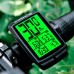 YOUKUKE Bicycle Speedometer Wireless Backlight LCD Large Display Waterproof Stopwatch