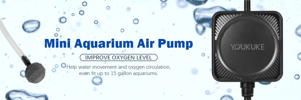 YOUKUKE Mini Aquarium Air Pump